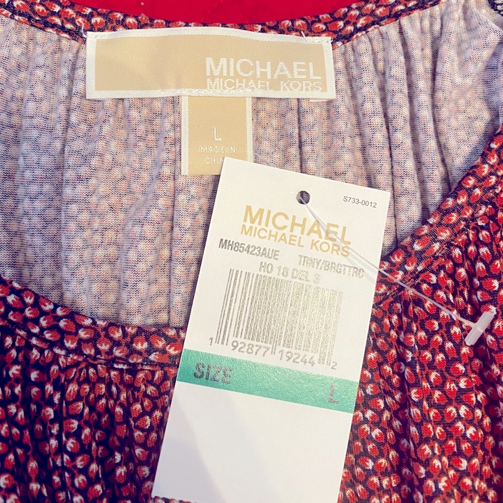 Michael Kors size large NWT shirt